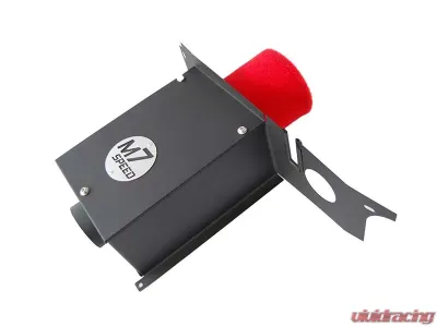 M7 Speed Black Powder Coated Exact Fit Cold Air Intake Mini Cooper S Convertible | Hatchback 2002-2008 - 53-3M7301
