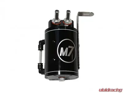 M7 Speed Billet Oil Catch Can (Black) Exact Fit Mini Cooper Clubman | Cooper S 2007-2012 - 56-310303