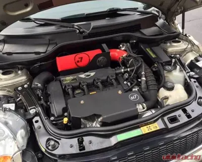 M7 Speed MAXX-FLO Intake System HSG Red 2 Stage Foam Filter Black Silicone Elbow Mini Clubman | Cooper | Cooper S | Coupe| Countryman | Paceman | Roadster 2007-2016 - 56-312101