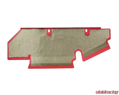 M7 Speed Limited Edition Hacienda Wrinkle Red Turbo Heat Shield Mini Clubman | Cooper | Cooper S | Countryman | Coupe | Paceman | Roadster 2007-2016 - 56-330215