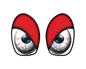 M7 Speed M7 R53 Eye Decal Set Bloodshot Red Mini Cooper | Cooper S 2002-2008