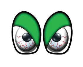 M7 Speed M7 R53 Eye Decal Set Bloodshot Green Mini Cooper | Cooper S 2002-2008