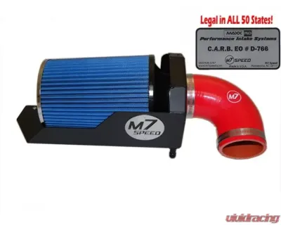 M7 Speed Maxx-Flo Air Intake System Blue Pleated Red Elbow Mini Clubman | Cooper | Cooper S | Coupe| Countryman | Paceman | Roadster 2007-2016 - 56-312115