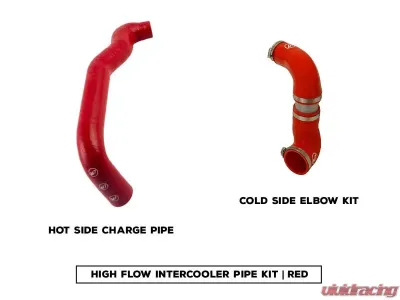 M7 Speed High Flow Intercooler Pipe Bundle Red Mini Clubman | Cooper | Cooper S | Coupe | Roadster 2007-2015 - 56-330302