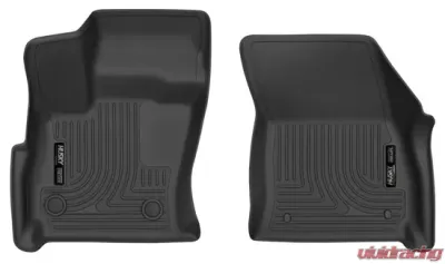 Husky Liners Front Floor Liners Black X-ACT Contour for 17-18 Lincoln Continental - 52061