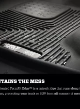 Husky Liners X-ACT Contour Front Floor Liners Black for 2019-2021 Ford Ranger                                     - 54701 - Image 8