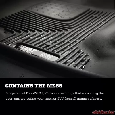 Husky Liners X-ACT Contour Front Floor Liners Black for 2019-2021 Ford Ranger - 54701