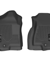 Husky Liners Front Floor Liners for 2012-2018 Honda CR-V, Black, Rubber                                     - 13241 - Image 3