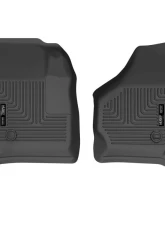 Husky Liners Front Floor Liners for Ford F-150 1999-2007, Black Rubber                                     - 13481 - Image 3