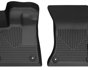 Husky Liners Front Floor Liners for Audi A4/A5 2009-2016, Black Rubber