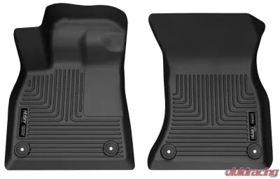 Husky Liners Front Floor Liners for Audi A4/A5 2009-2016, Black Rubber - 50961