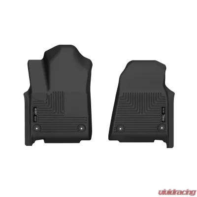 Husky Liners Front Floor Liners for Jeep Wrangler 2022, Black, Durable - 51381