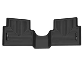 Husky Liners 2nd Seat Floor Liner for Ford F-150 2015-2023, Black, Rubber