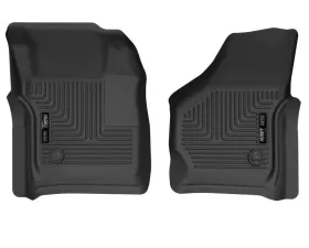Husky Liners Front Floor Liners for Ford F-Series 1999-2007, Black