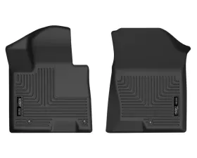 Husky Liners Front Floor Liners for 2015-2020 Ford F-150, Black, Rubber