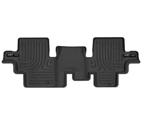 Husky Liners 2nd Seat Floor Liner Rear Black for 2007-2018 Jeep Wrangler