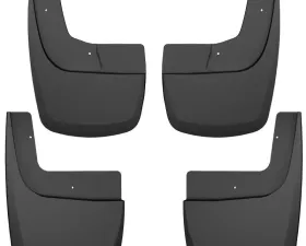 Husky Liners Front & Rear Mud Guards Set for Ford F-150 2021-2022, Black