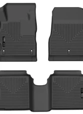 Husky Liners Front & Rear Floor Liners for Nissan Versa 2020, Black                                     - 95041 - Image 3