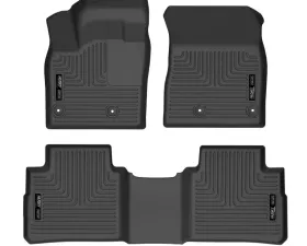 Husky Liners Front & 2nd Seat Floor Liners for 2017-2023 Honda CR-V, Black