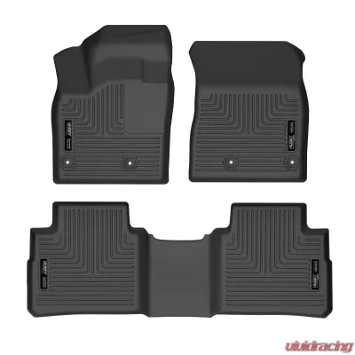 Husky Liners Front & 2nd Seat Floor Liners for 2017-2023 Honda CR-V, Black - 95081