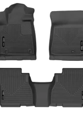 Husky Liners Front & 2nd Seat Floor Liners for Toyota Sequoia 08-11, Black                                     - 95131 - Image 3