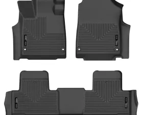 Husky Liners Front & 2nd Seat Floor Liners for Acura MDX 2022-2024, Black