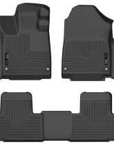 Husky Liners Front & 2nd Seat Floor Liners for Acura MDX 2022-2024, Black                                     - 95181 - Image 3