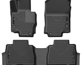 Husky Liners Front & Rear Floor Liners for Mercedes-Benz GLE/GLS 2020-2024, Black