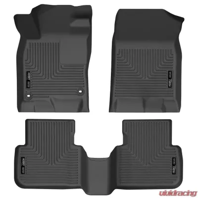 Husky Liners Front & Rear Floor Liners for 2023 Acura ILX, Black - 95521