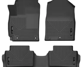 Husky Liners Front & 2nd Seat Floor Liners for Hyundai Kona 2018-2020, Black