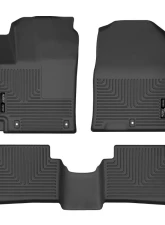 Husky Liners Front & 2nd Seat Floor Liners for Hyundai Kona 2018-2020, Black                                     - 95581 - Image 3