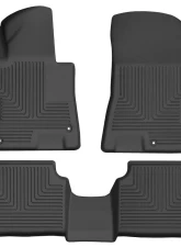 Husky Liners Front & 2nd Seat Floor Liners for Hyundai Sonata 2021-2022, Black                                     - 95771 - Image 3