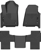 Husky Liners Front & 2nd Seat Floor Liners for Jeep Wrangler 2022, Black                                     - 99251 - Image 3