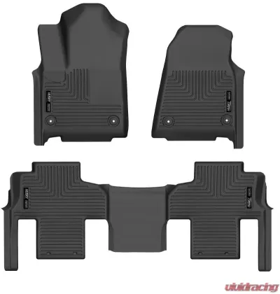 Husky Liners Front & 2nd Seat Floor Liners for Jeep Wrangler 2022, Black - 99251