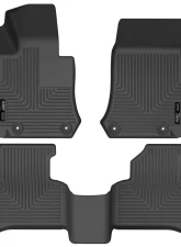 Husky Liners Front & 2nd Seat Floor Liners for Mercedes-Benz GLC300 2017-2022, Black, Durable Rubber                                     - 99391 - Image 3
