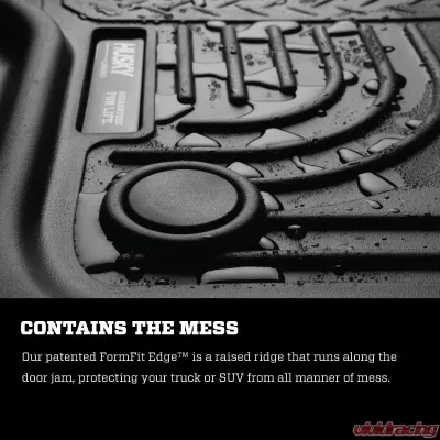Husky Liners Weatherbeater 2nd Seat Floor Liner Black for 2019-2021 Ford Ranger SuperCab - 14421