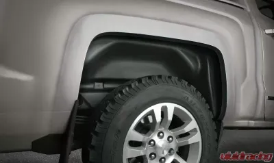 Husky Liners Rear Wheel Well Guards, Black, Chevy Silverado 2500 2020-2021 - 79051