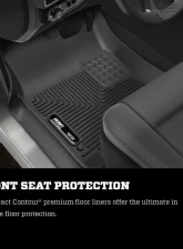 Husky Liners 2nd Seat Floor Liner for Audi Q5 2018-2023, Black Rubber                                     - 50971 - Image 5