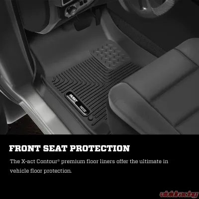Husky Liners 2nd Seat Floor Liner for Audi Q5 2018-2023, Black Rubber - 50971