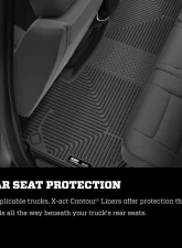 Husky Liners 2nd Seat Floor Liner for Audi Q5 2018-2023, Black Rubber                                     - 50971 - Image 6
