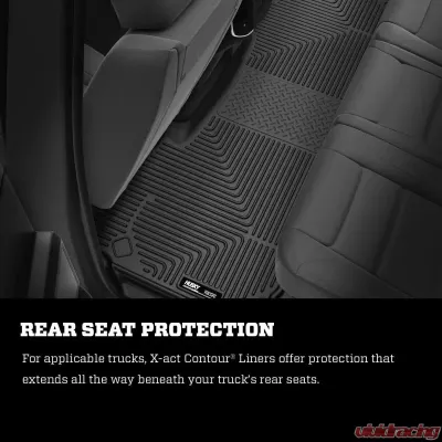 Husky Liners 2nd Seat Floor Liner for Audi Q5 2018-2023, Black Rubber - 50971