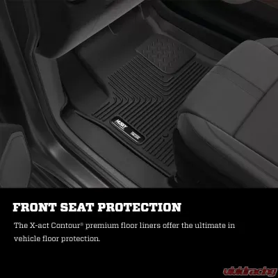 Husky Liners 2nd Seat Floor Liner for Jeep Grand Wagoneer 2022, Black - 51421