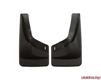 Husky Liners Mud Flaps Front 99-07 GMC/Chevy w/Factory Flares, Black - 56211
