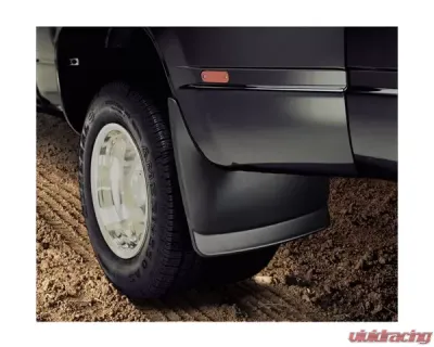 Husky Liners Rear Mud Flaps for 88-00 Chevy/GMC C/K Dually Models, Black - 57251