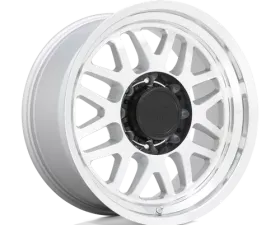 Black Rhino Delta Wheel 20x9.5 8x170 -18mm Gloss Silver w/Mirror Face & Lip