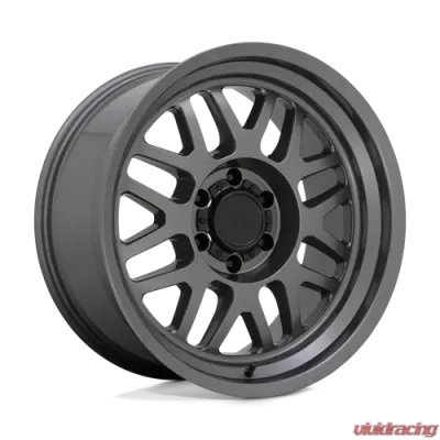 Black Rhino Delta Wheel 20x9.5 6x5.5 +12mm Matte Gunmetal - 2095DLT126140G12