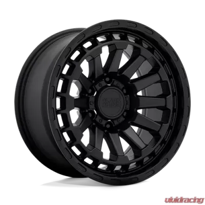 Black Rhino Raid Wheel 20x9.5 6x120 +12mm Matte Black - 2095RAD126120M67