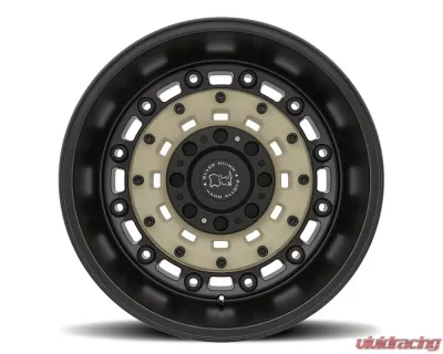 Black Rhino Arsenal Wheel 16x8  6x139.7 -10mm Sand On Black - 1680ARS-06140D12