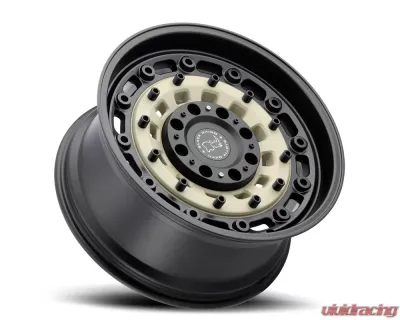 Black Rhino Arsenal Wheel 16x8  5x160 38mm Sand On Black - 1680ARS385160D65