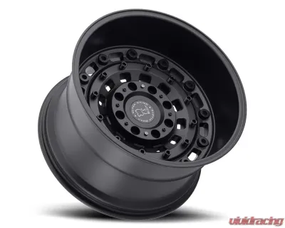 Black Rhino Arsenal Wheel 16x8  6x130 38mm Textured Matte Black - 1680ARS386130M84
